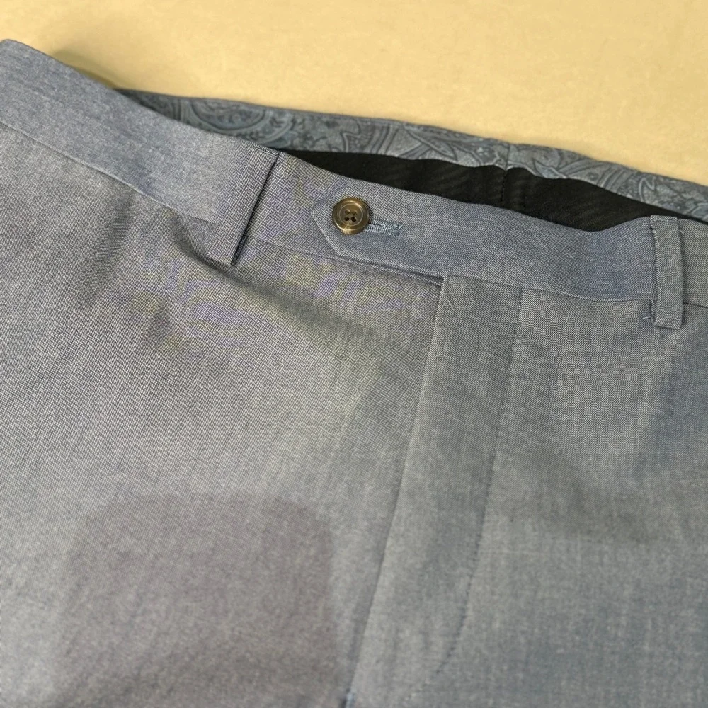 Lauren Ralph Lauren‎ Mens Dress Pants Blue 34W 30L Business Casual Old Money